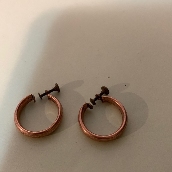 Vintage earrings screw on style - Picture 1 of 5